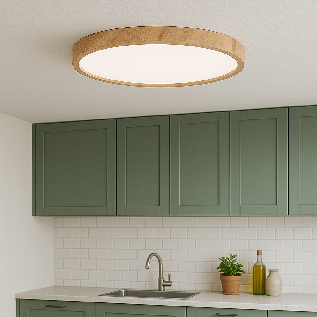 Lampa sufitowa LED nowoczesna okrągła minimalistyczna natynkowa