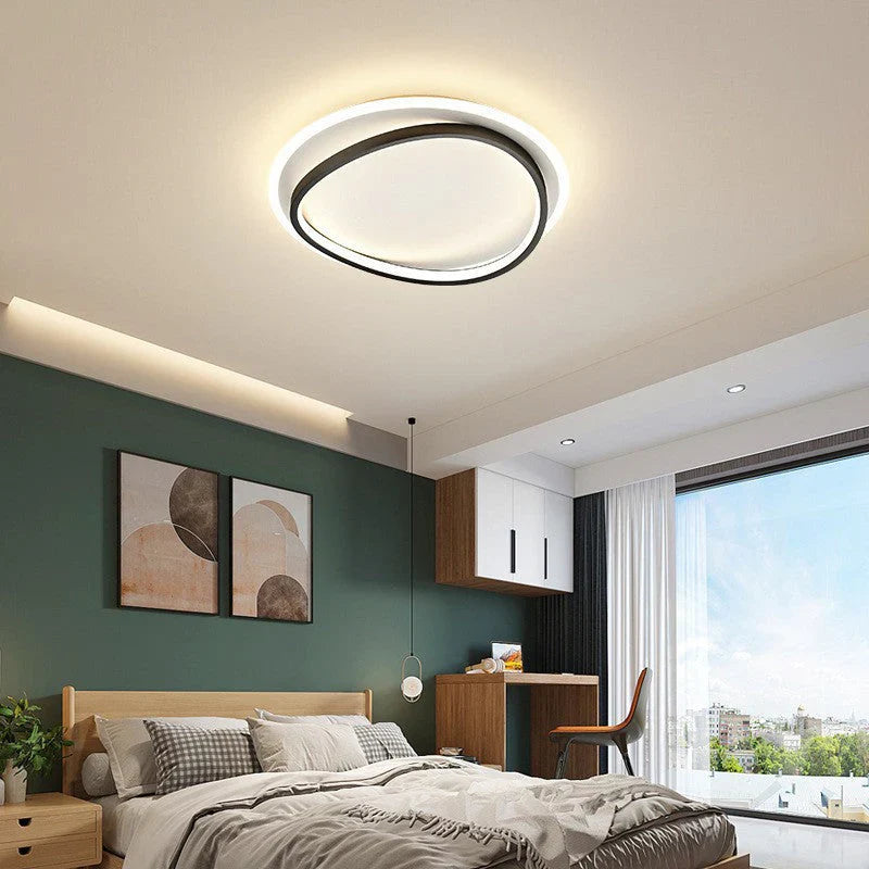 Lampa sufitowa LED nowoczesna pierścieniowa