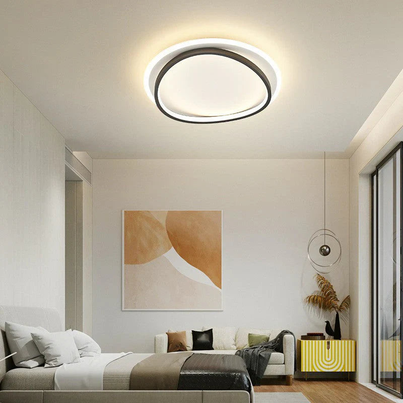 Lampa sufitowa LED nowoczesna pierścieniowa