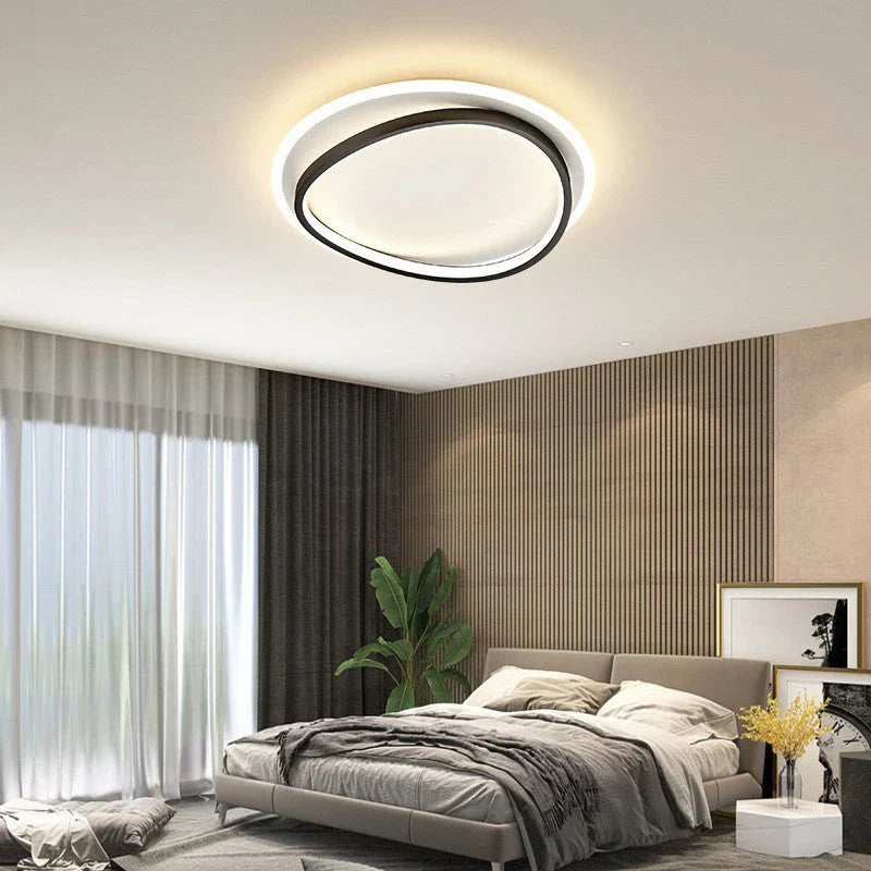 Lampa sufitowa LED nowoczesna pierścieniowa