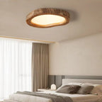 Lampa sufitowa LED rustykalna do sypialni