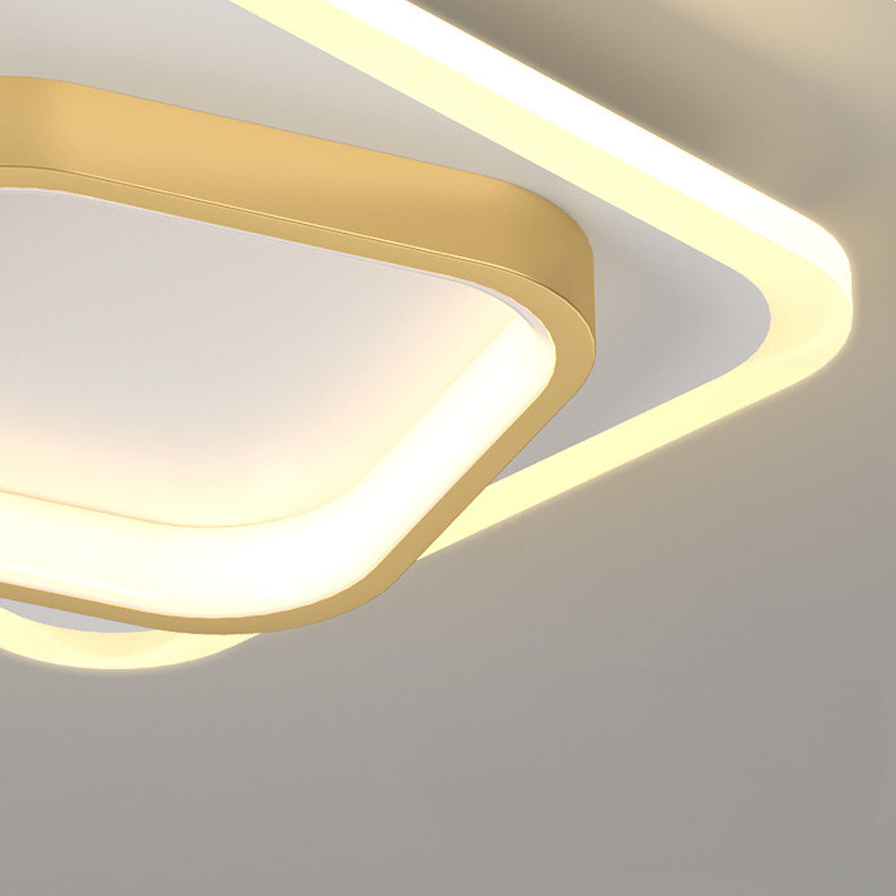 Lampa sufitowa led nowoczesna kwadratowa minimalistyczna