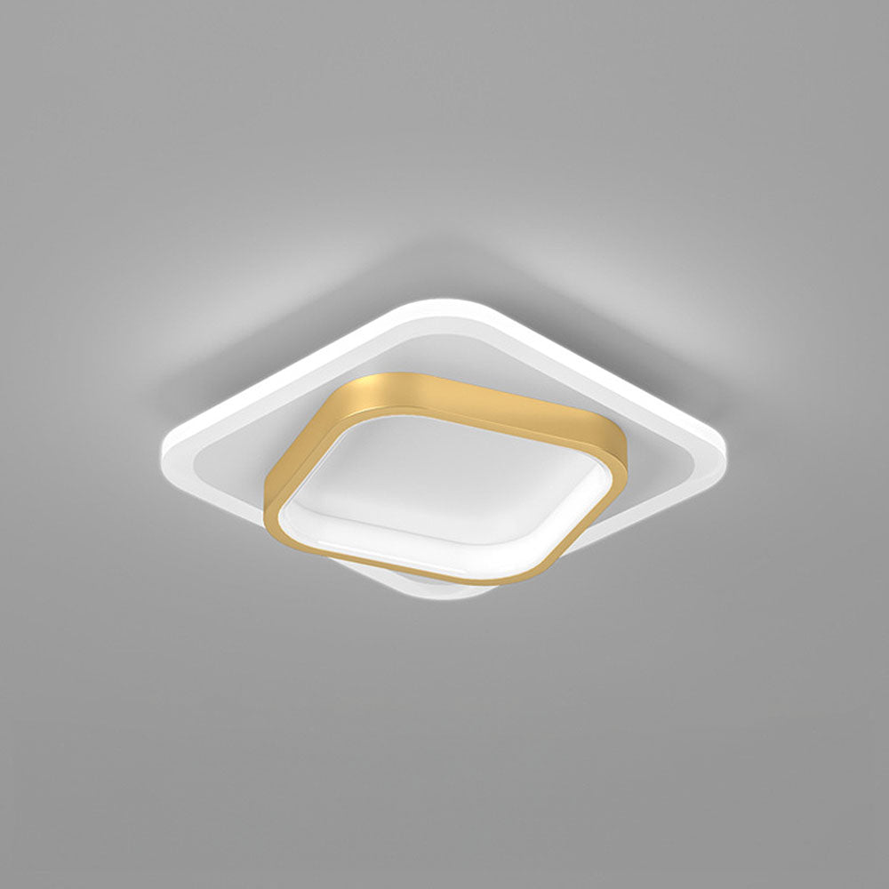 Lampa sufitowa led nowoczesna kwadratowa minimalistyczna