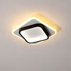 Lampa sufitowa led nowoczesna kwadratowa minimalistyczna