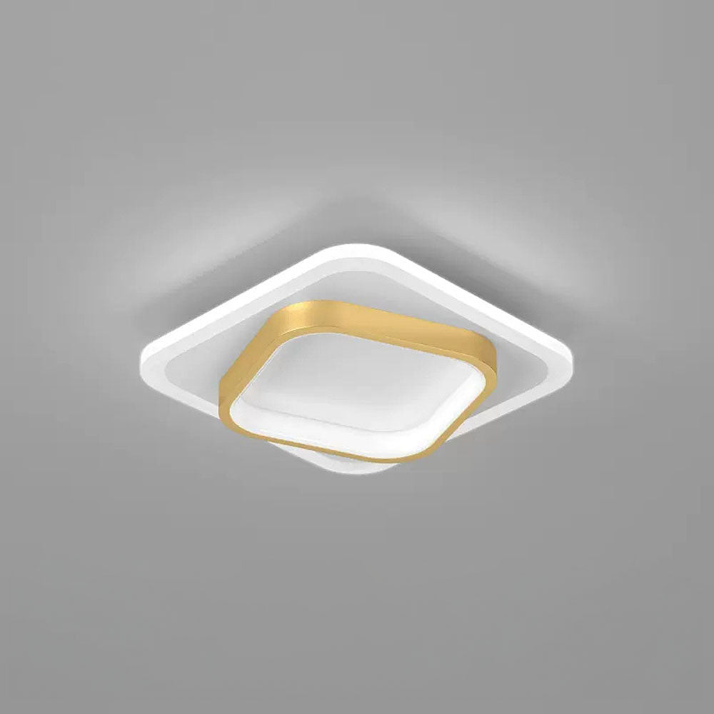 Lampa sufitowa led nowoczesna kwadratowa minimalistyczna