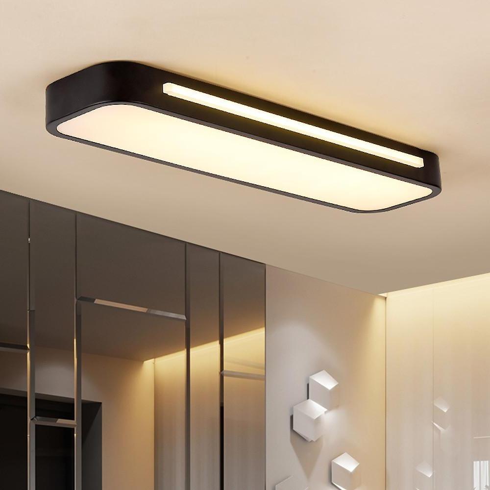 Lampa sufitowa nowoczesna LED prostokątna natynkowa