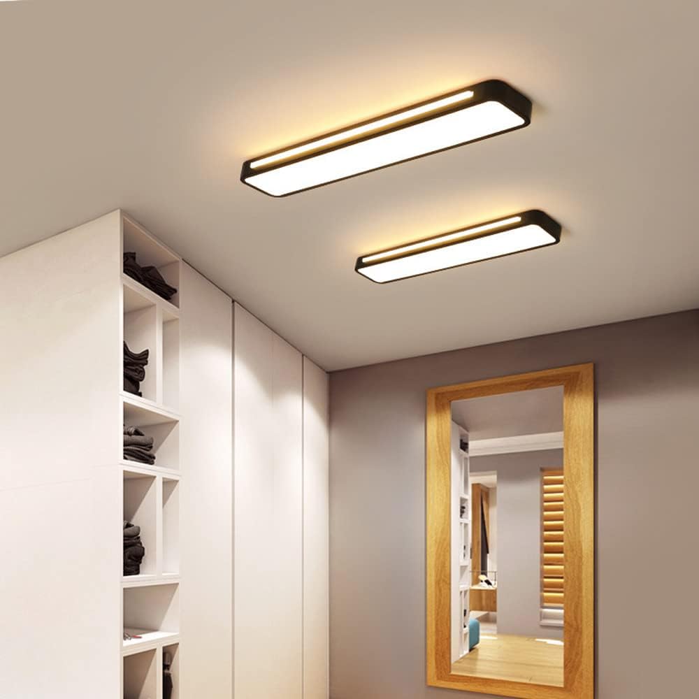 Lampa sufitowa nowoczesna LED prostokątna natynkowa