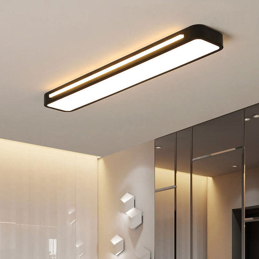 Lampa sufitowa nowoczesna LED prostokątna natynkowa