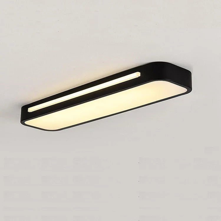 Lampa sufitowa nowoczesna LED prostokątna natynkowa