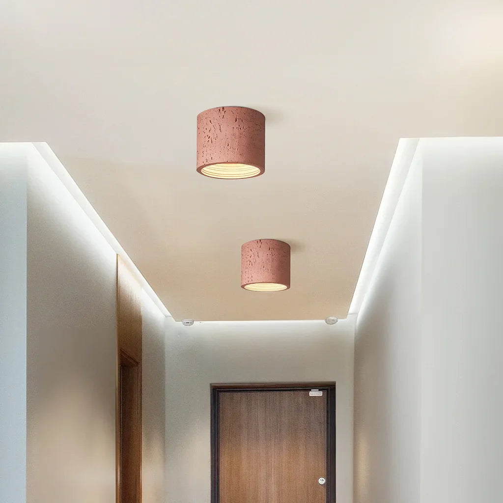 Lampa sufitowa nowoczesna cylindryczna LED