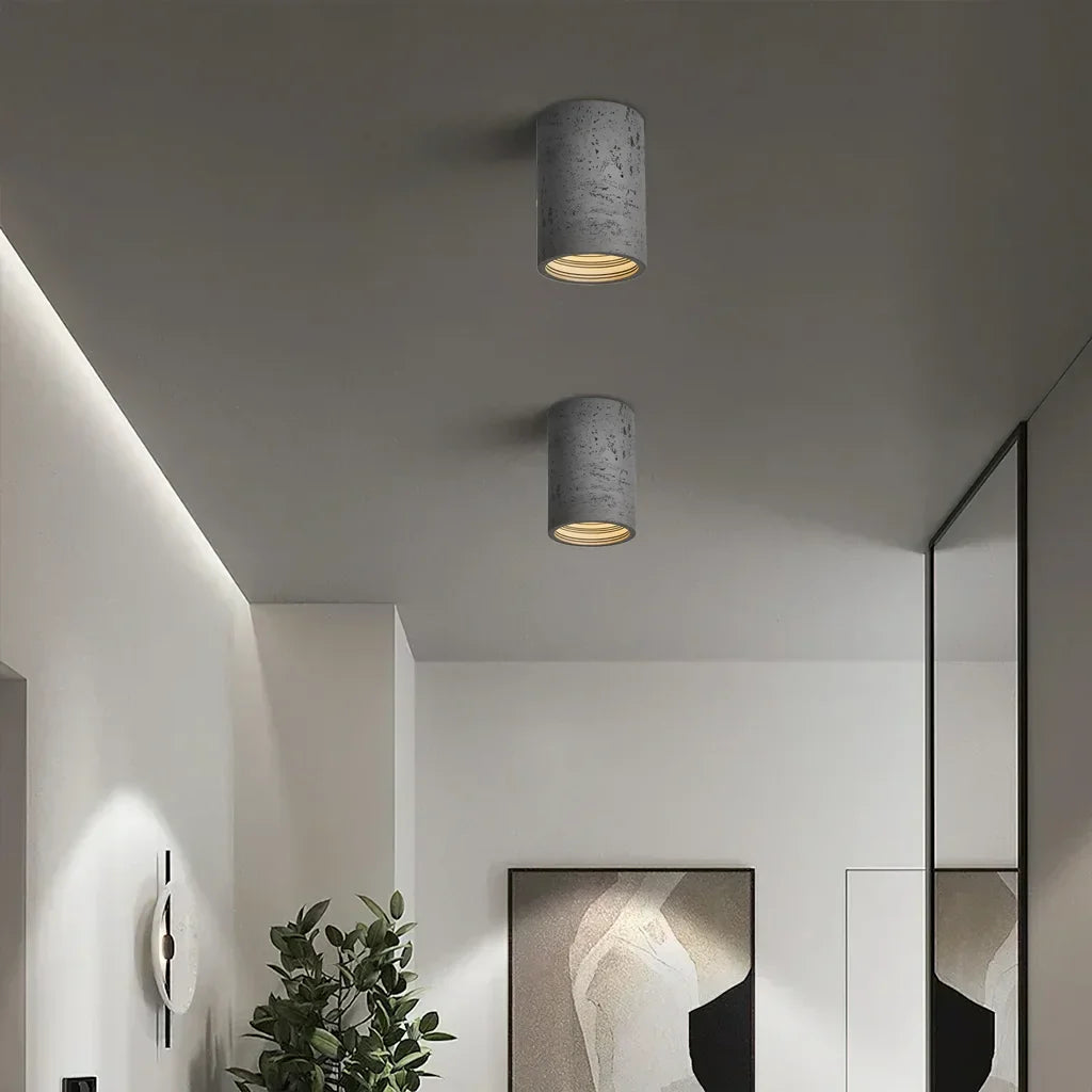 Lampa sufitowa nowoczesna cylindryczna LED
