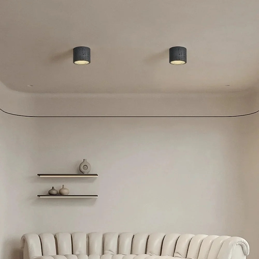 Lampa sufitowa nowoczesna cylindryczna LED