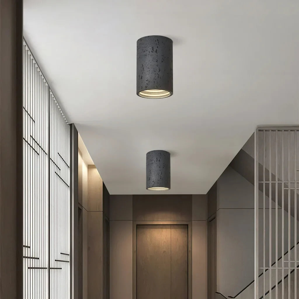 Lampa sufitowa nowoczesna cylindryczna LED