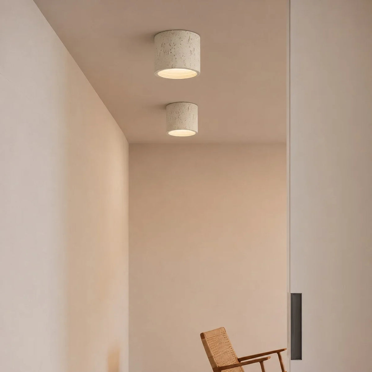Lampa sufitowa nowoczesna cylindryczna LED