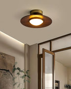 Lampa sufitowa nowoczesna dysk LED
