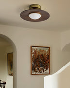 Lampa sufitowa nowoczesna dysk LED
