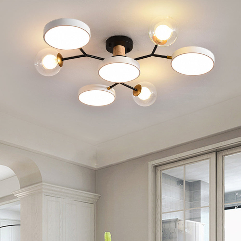 Lampa sufitowa nowoczesna gałąź
