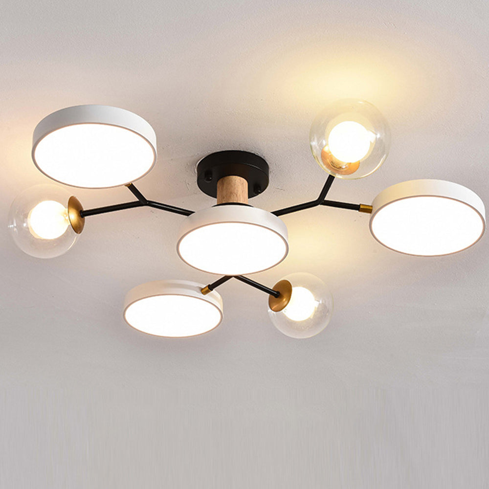 Lampa sufitowa nowoczesna gałąź