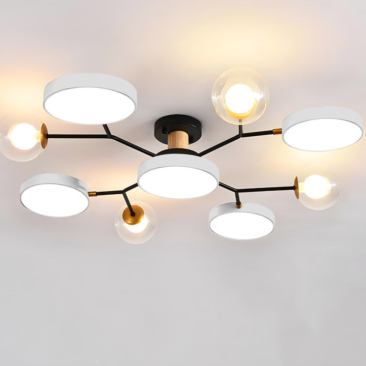 Lampa sufitowa nowoczesna gałąź