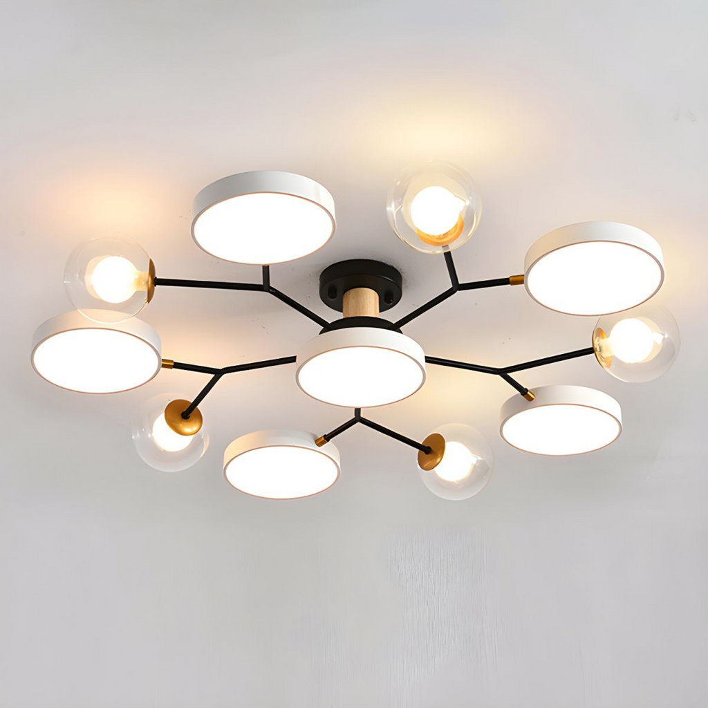 Lampa sufitowa nowoczesna gałąź