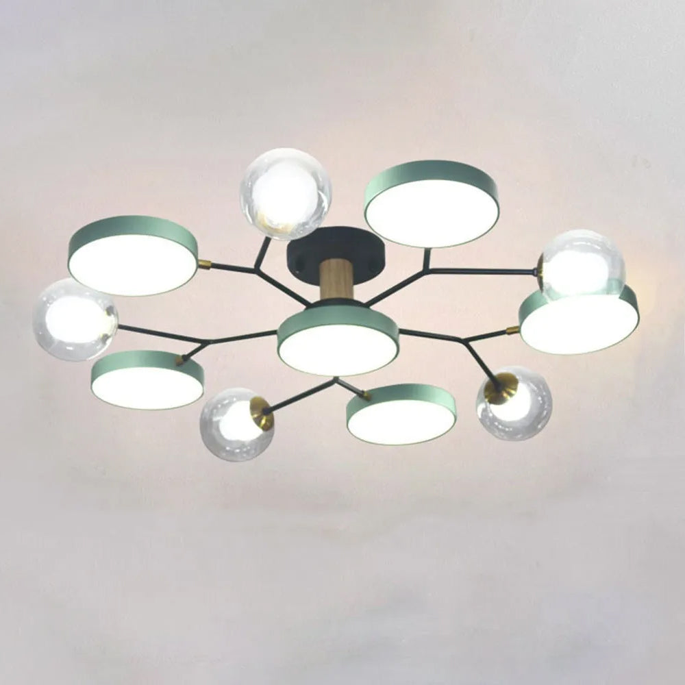 Lampa sufitowa nowoczesna gałąź