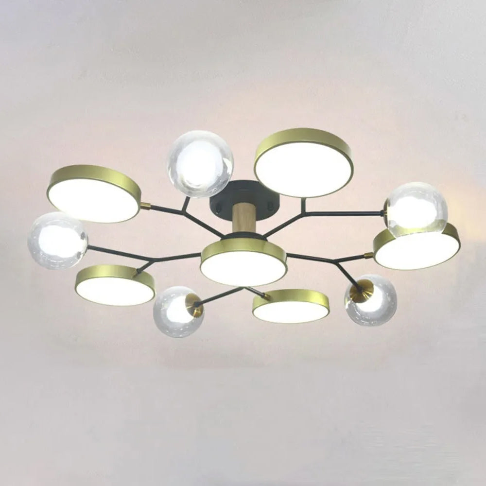 Lampa sufitowa nowoczesna gałąź