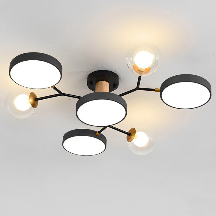 Lampa sufitowa nowoczesna gałąź