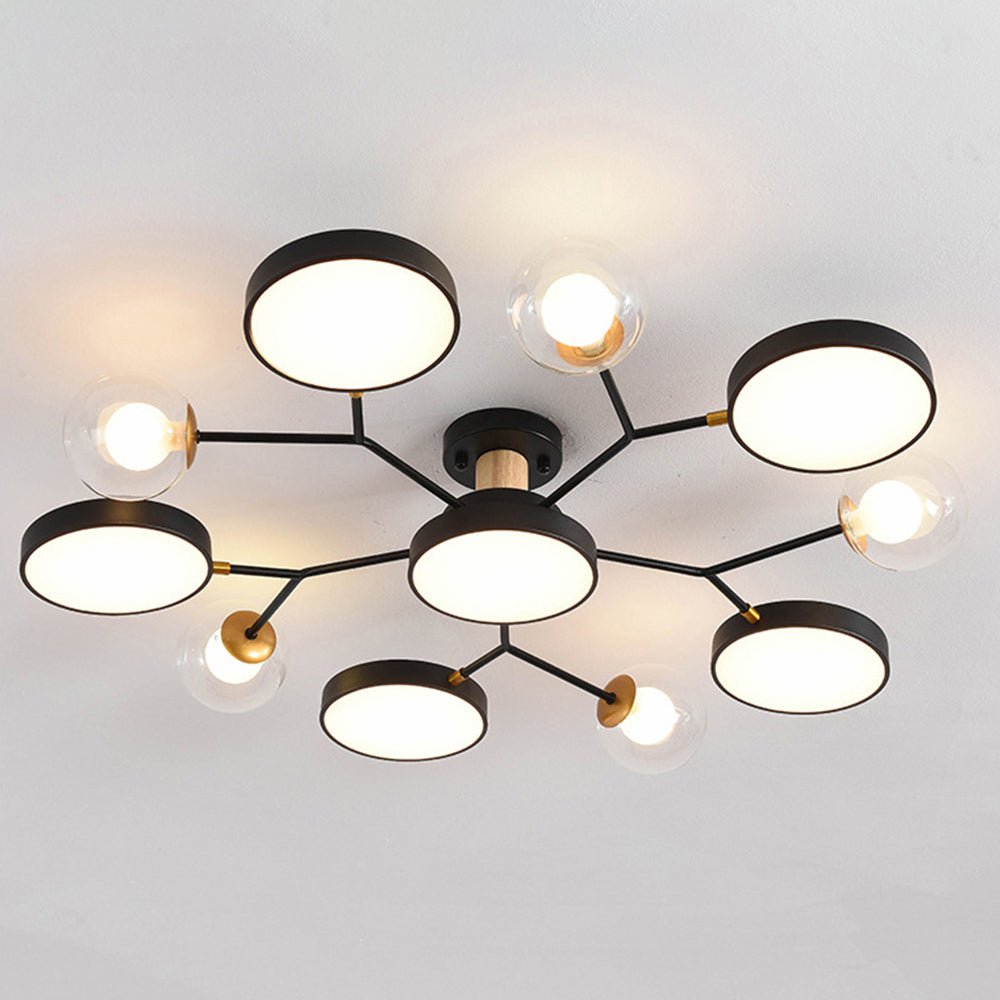 Lampa sufitowa nowoczesna gałąź