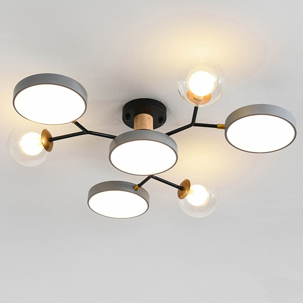 Lampa sufitowa nowoczesna gałąź