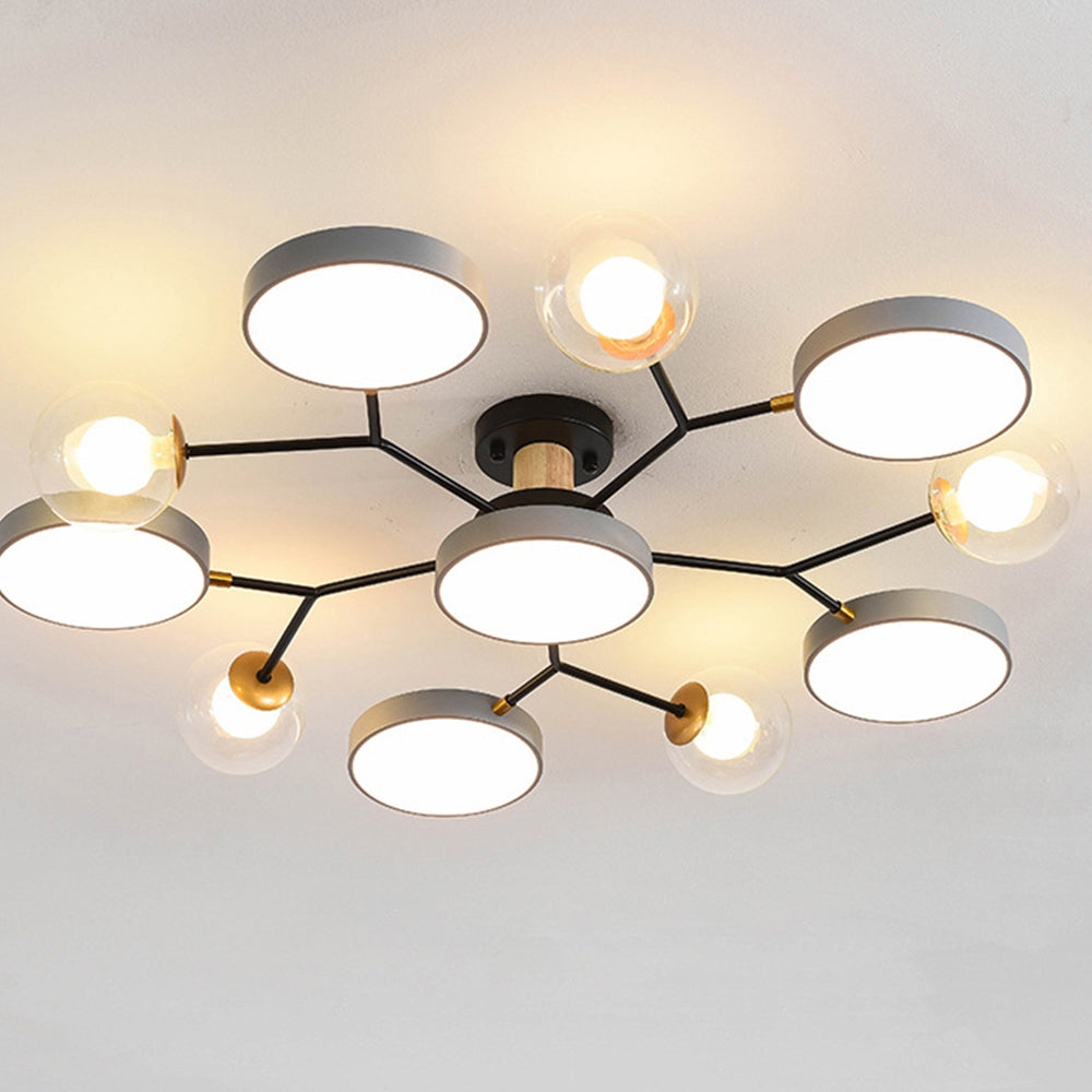 Lampa sufitowa nowoczesna gałąź