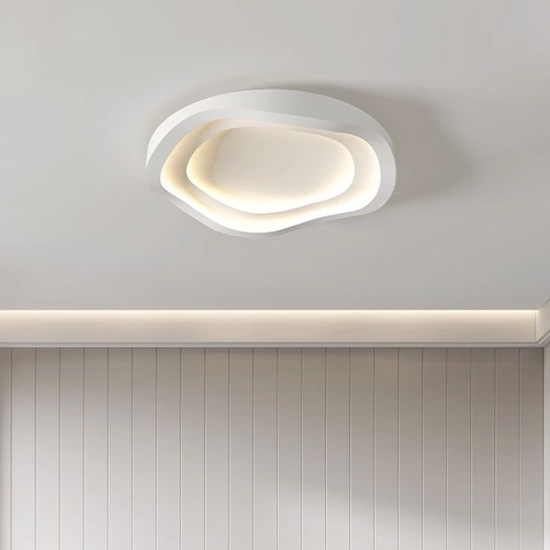 Lampa sufitowa nowoczesna led okrągła biała