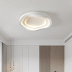 Lampa sufitowa nowoczesna led okrągła biała