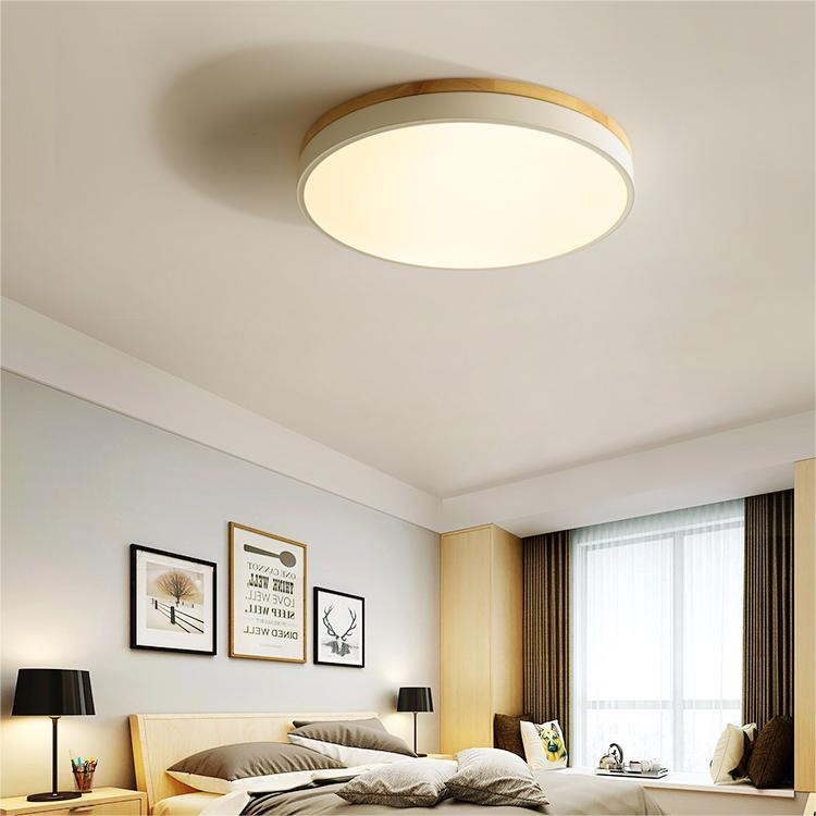 Lampa sufitowa nowoczesna okrągła LED natynkowa