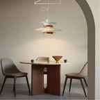 Lampa wisząca LED warstwowa nordycka minimalistyczna