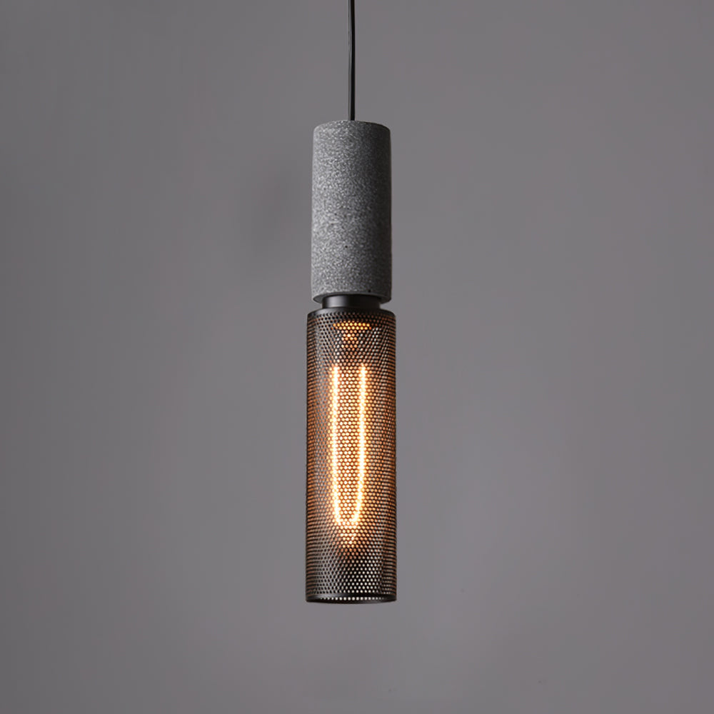 Lampa wisząca cylinder industrialna nowoczesna minimalistyczna