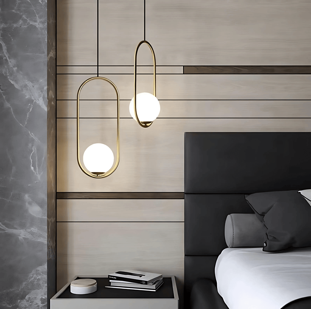 Lampa wisząca geometryczna nowoczesna