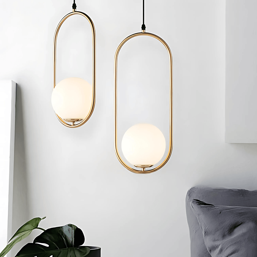 Lampa wisząca geometryczna nowoczesna
