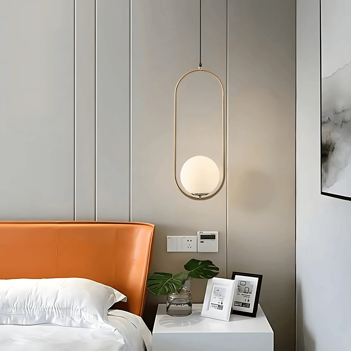 Lampa wisząca geometryczna nowoczesna