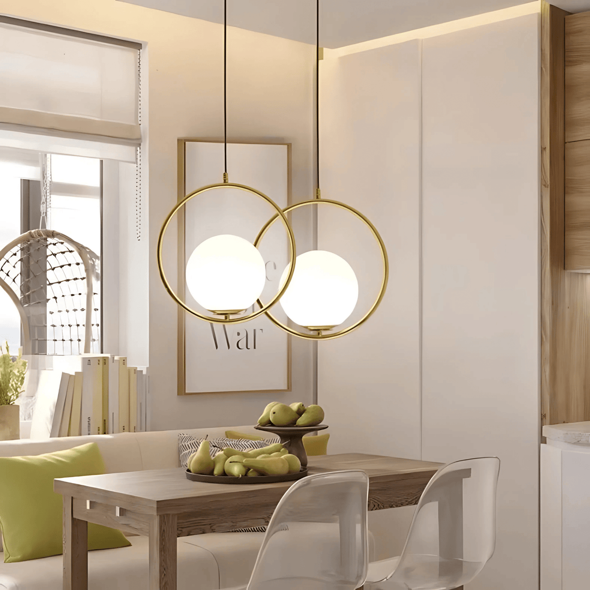 Lampa wisząca geometryczna nowoczesna