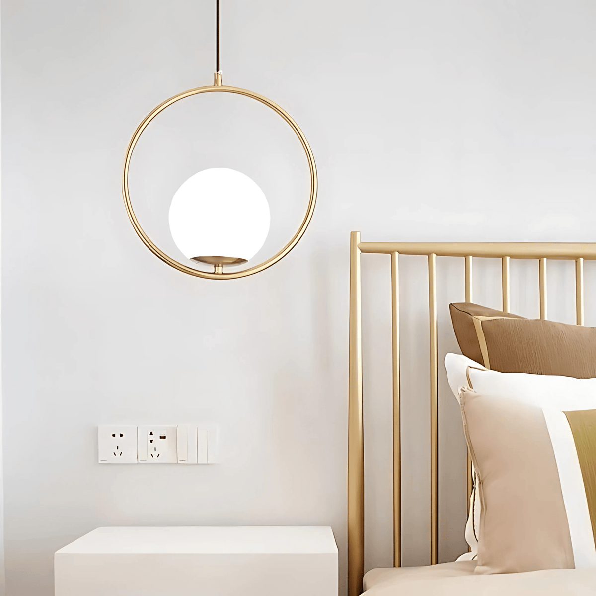 Lampa wisząca geometryczna nowoczesna