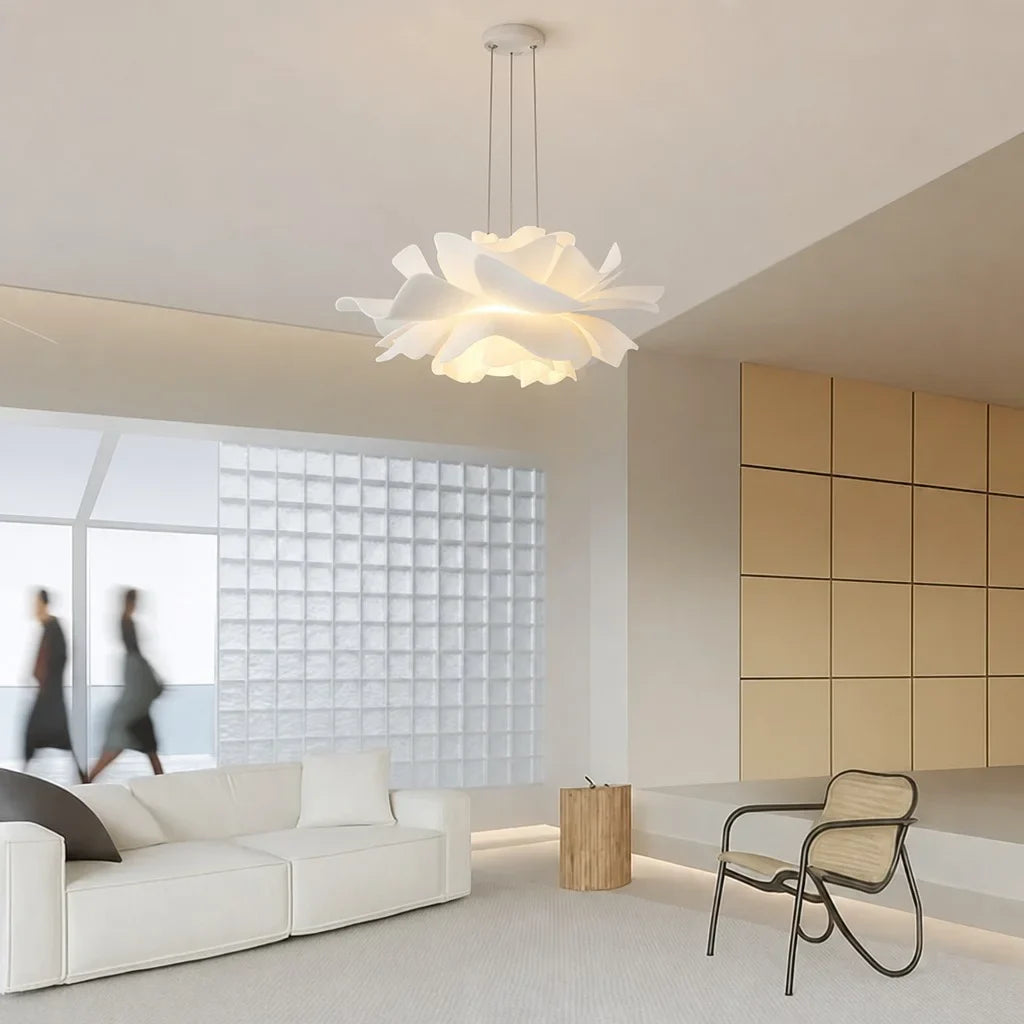 Lampa wisząca kwiatowa LED nowoczesna