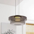 Modern LED Pendant Light Above Dining Table
