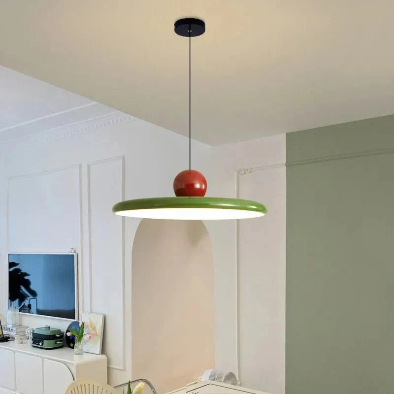 Lampa wisząca nowoczesna led okrągła nad stół