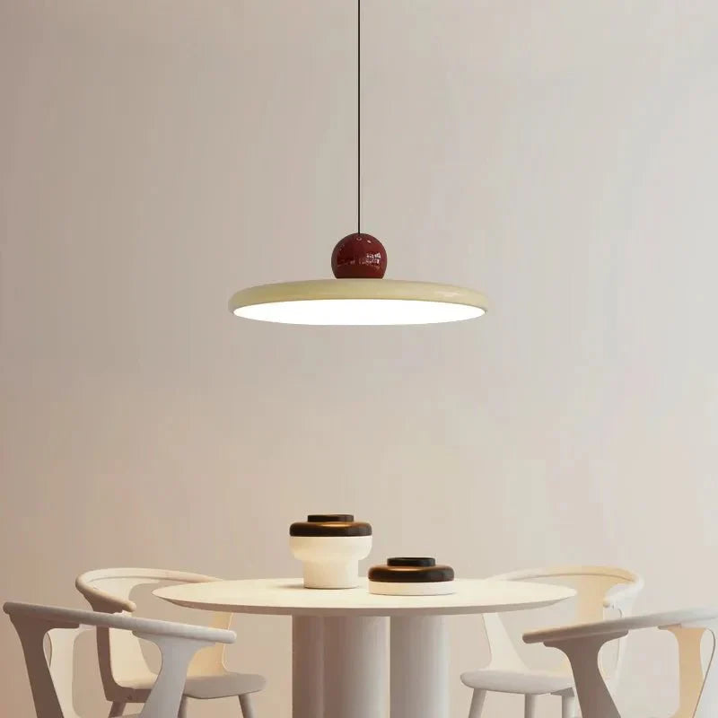 Lampa wisząca nowoczesna led okrągła nad stół