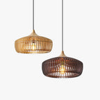 Lampa wisząca nowoczesna pleciona boho