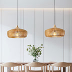 Lampa wisząca nowoczesna pleciona boho
