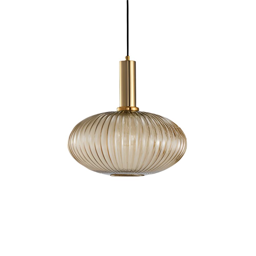 Lampa wisząca nowoczesna ryflowana