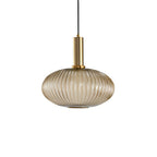 Lampa wisząca nowoczesna ryflowana
