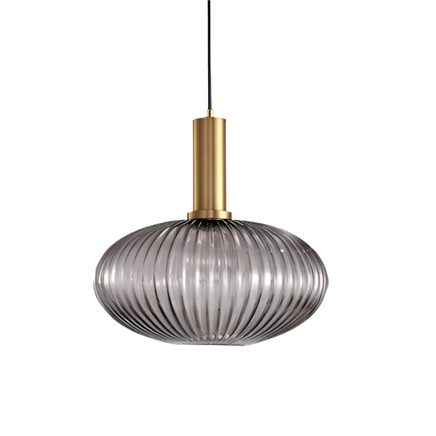 Lampa wisząca nowoczesna ryflowana