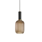 Lampa wisząca nowoczesna ryflowana